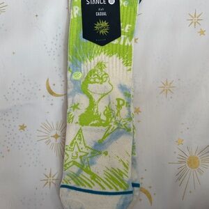 Stance Kids Casual Socks - The Grinch Holiday Socks